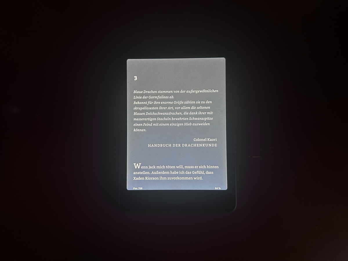 Kindle Colorsoft Display im Test