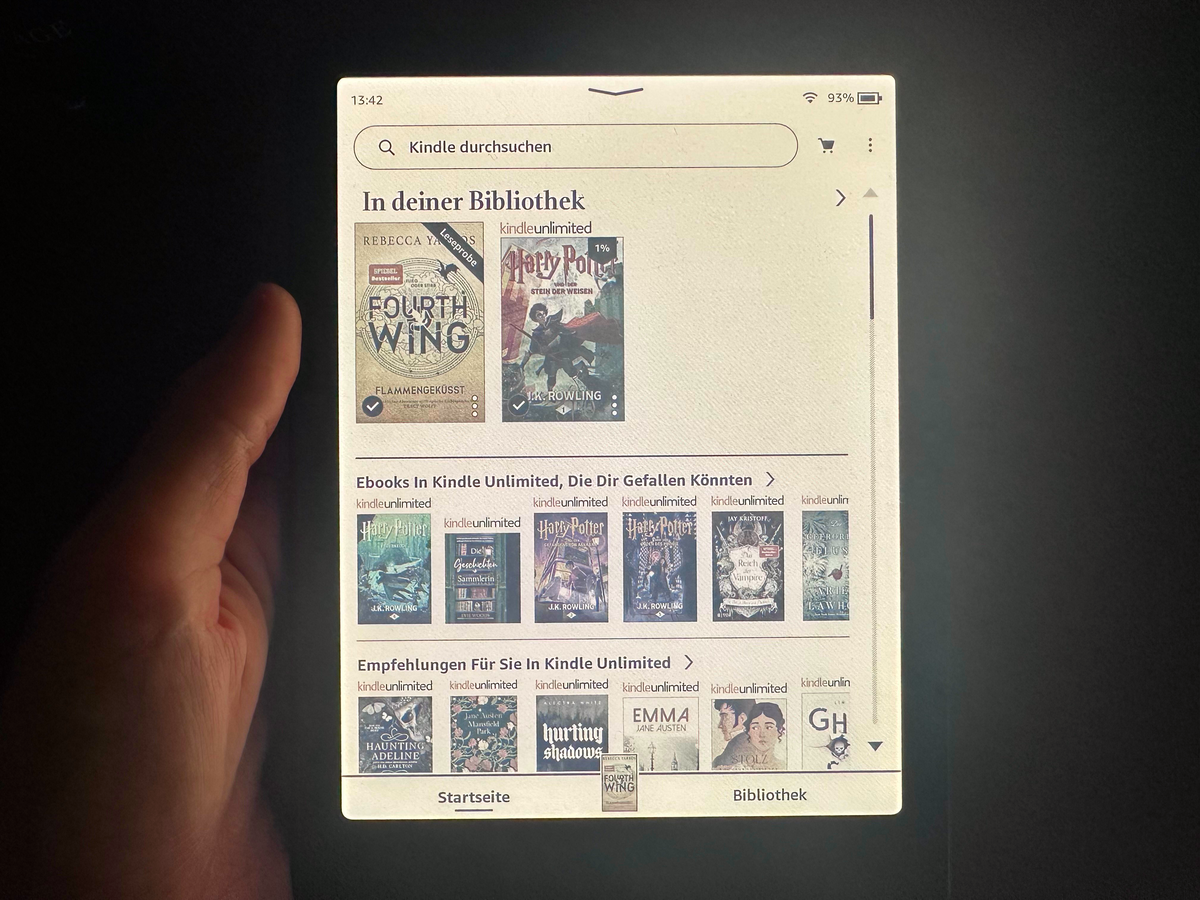 Kindle Colorsoft Test