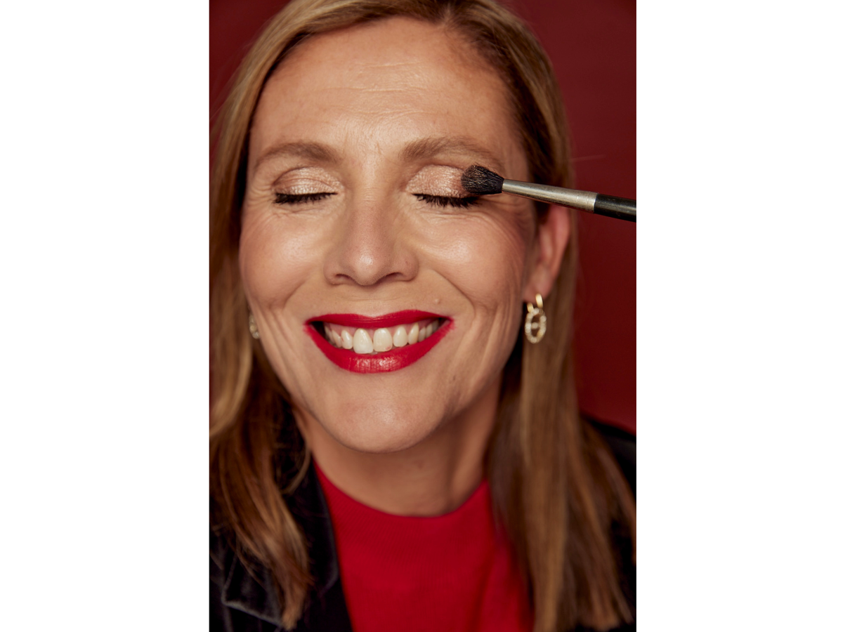 Vorher-Nachher-Umstyling mit Nina - Make-up