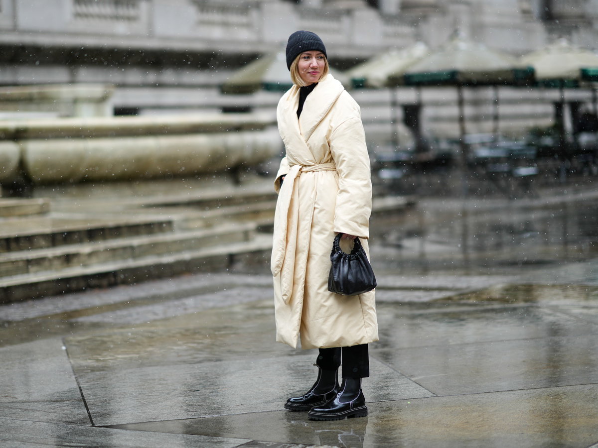 Weihnachtsmarkt-Outfit Streetstyle