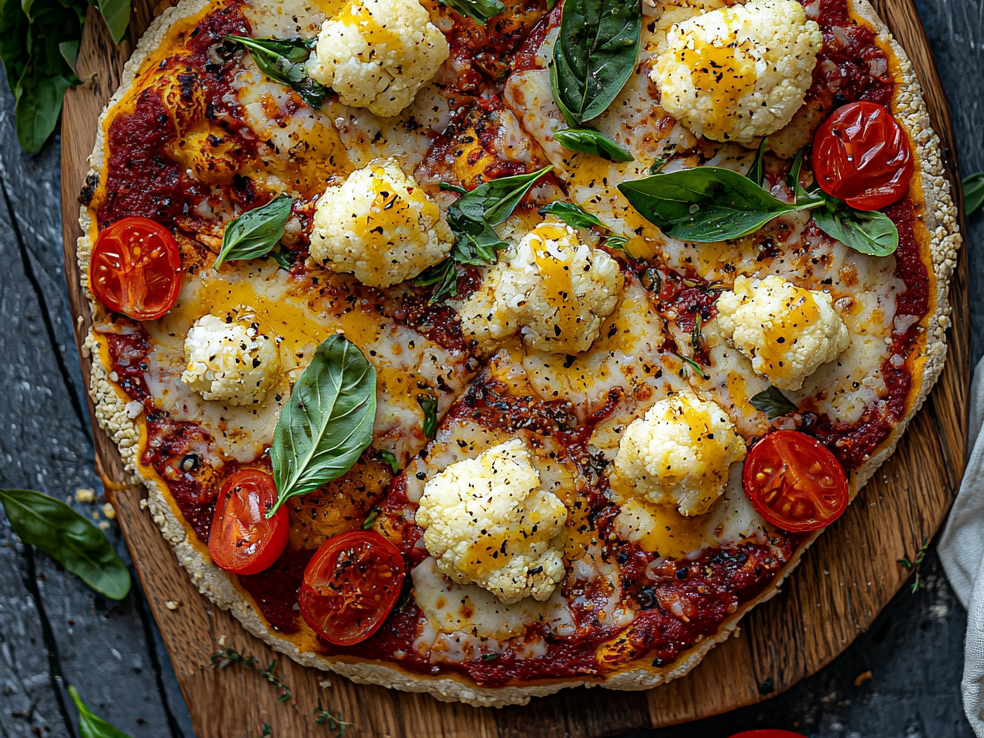 Blumenkohl-Pizza
