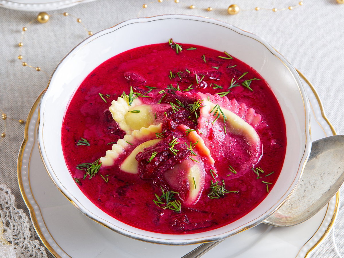 Polnische Rote-Bete-Suppe