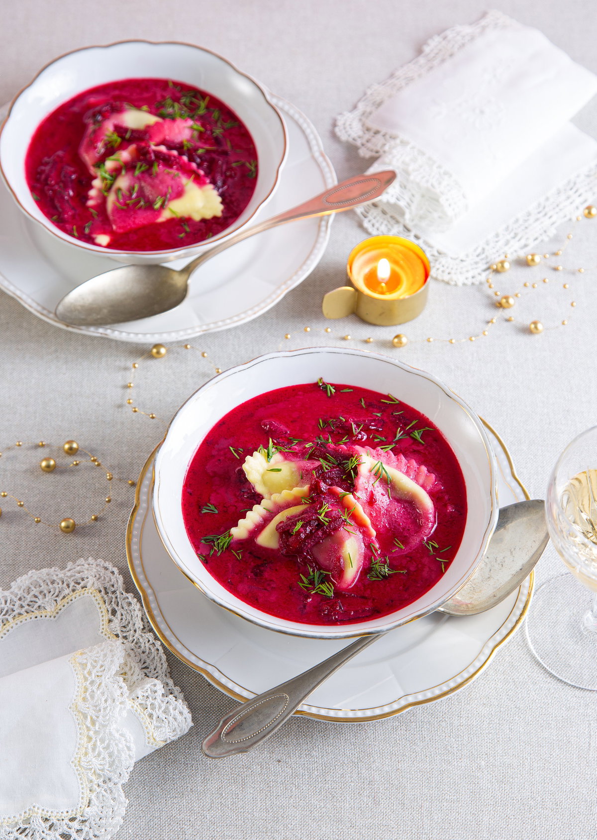 Polnische Rote-Bete-Suppe