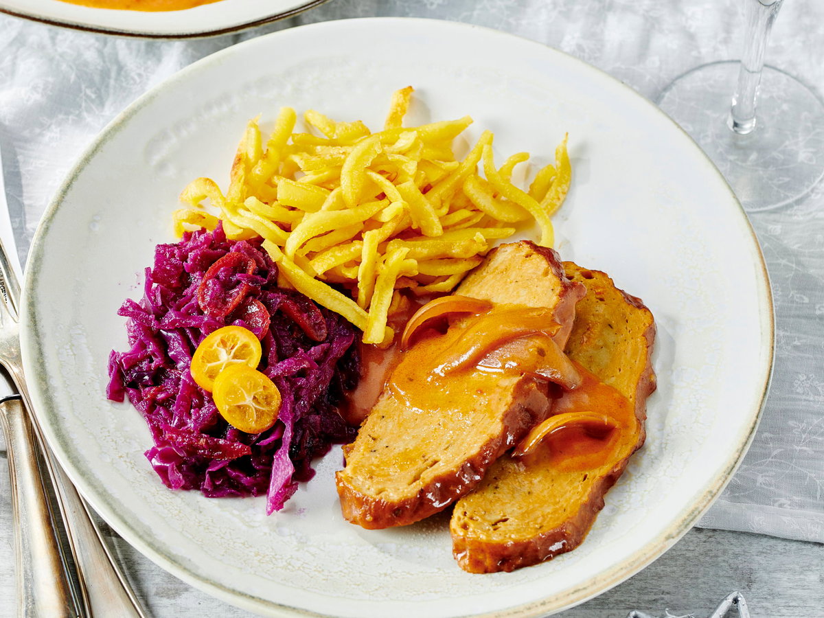 Veganer Sauerbraten