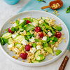 Leichter Genuss pur: Mediterranes Rezept für Bohnen-Couscous mit Feta – unter 500 Kalorien!