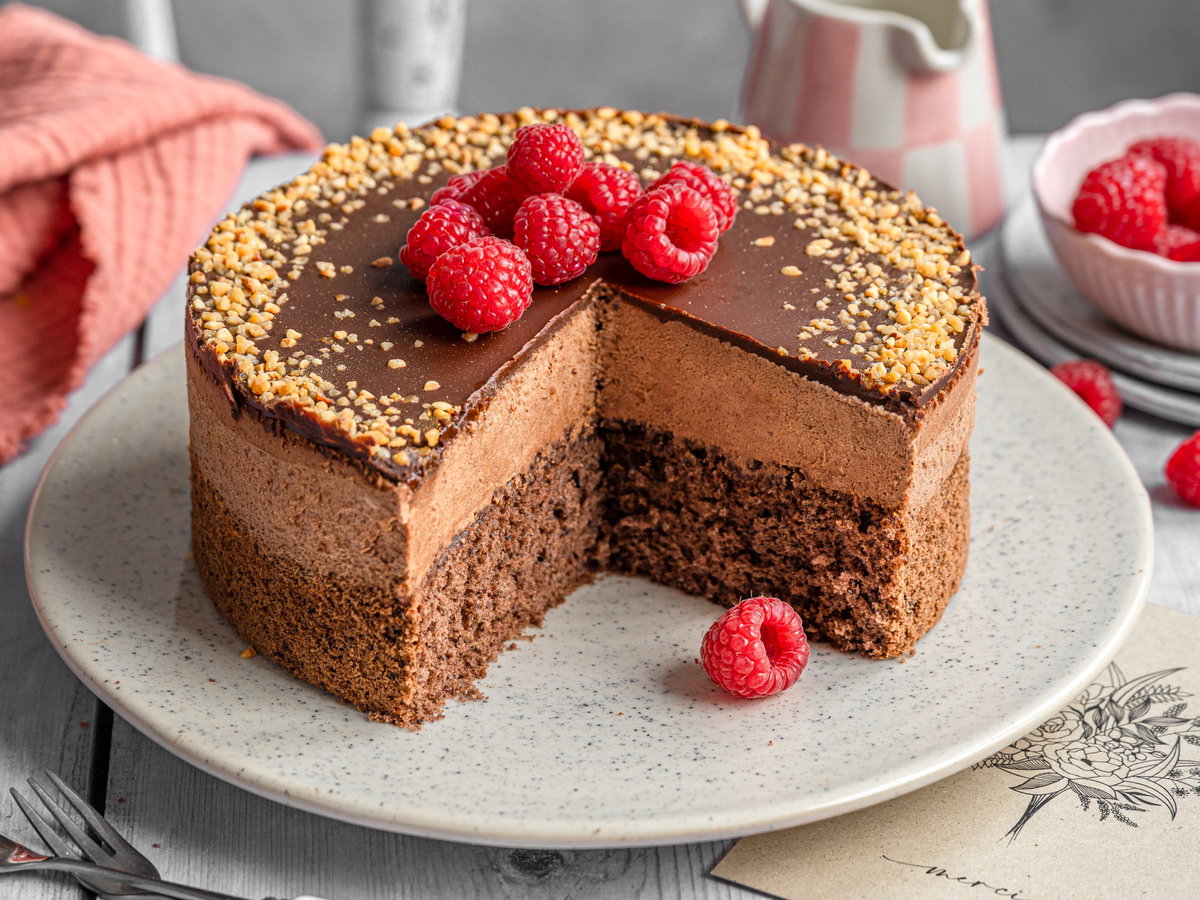 Mousse-au-Chocolat-Torte