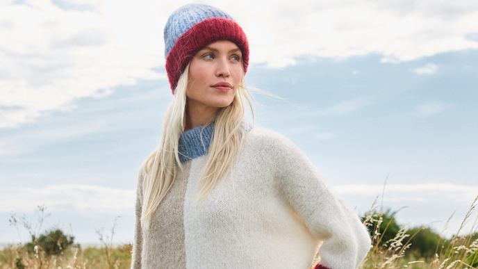 Strickstück zum Verlieben: Kostenlose Strickanleitung für den Alpakapullover von Lana Grossa