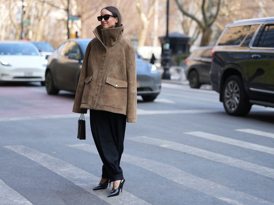 Boudoir-Hosen Streetstyle