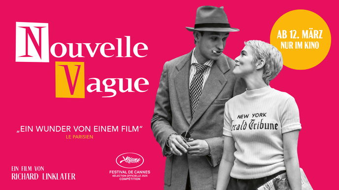 5 x 2 Tickets zum Kinostart von NOUVELLE VAGUE zu gewinnen!