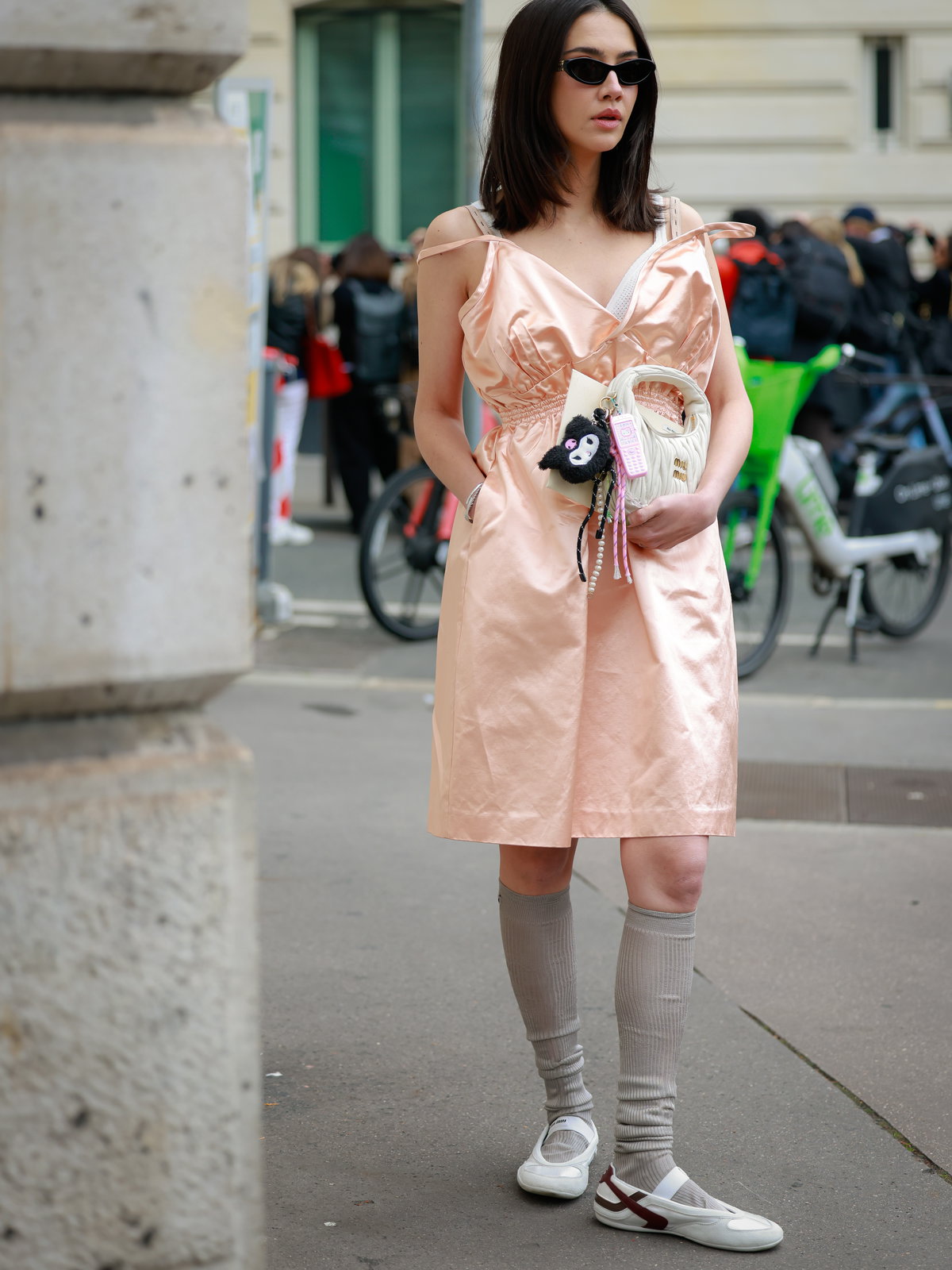 Sneaker-Ballerinas Streetstyle
