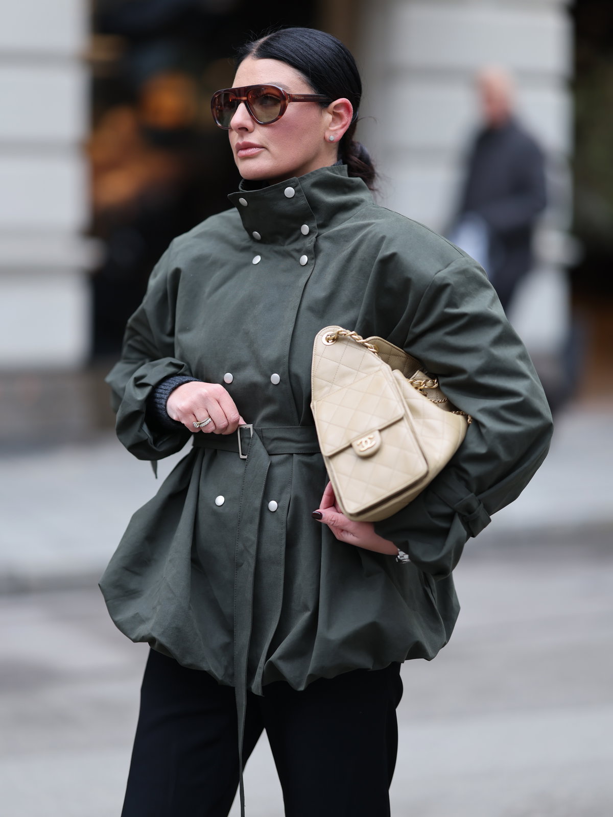 Utility-Jacke mit Stehkragen