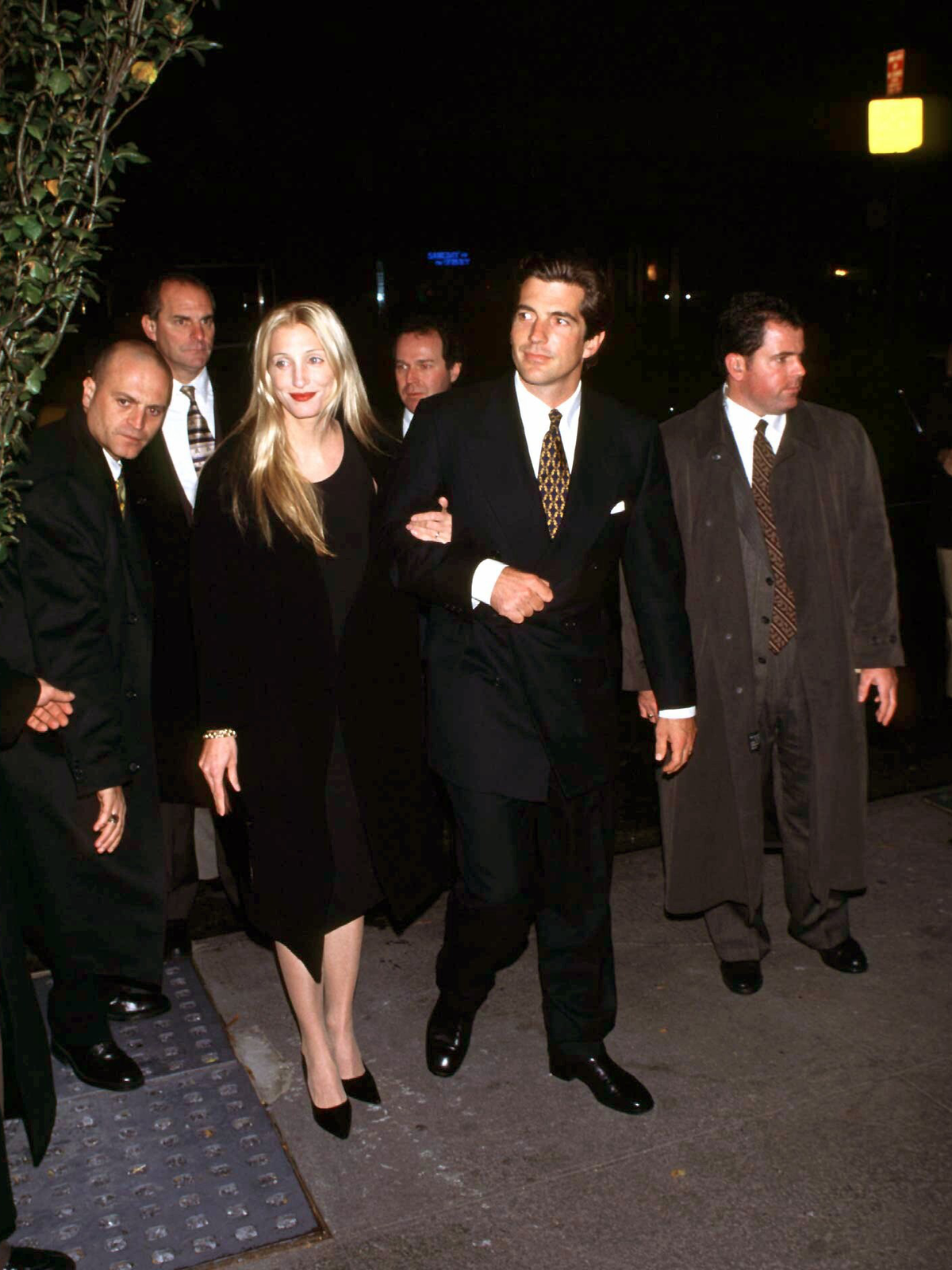 Carolyn Bessette-Kennedy im Slipdress