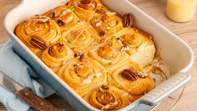 Eierlikör-Hefeschnecken: So gelingt Ihnen das fluffigste Gebäck für die Kaffeetafel an Ostern
