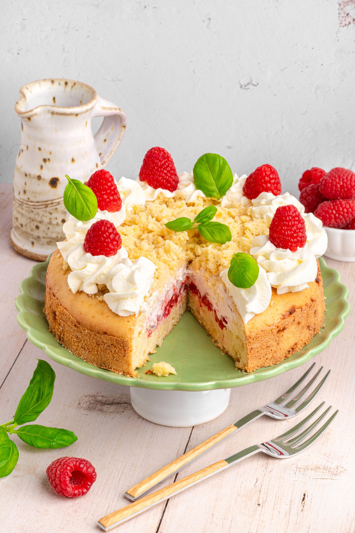 Himbeer-Schmandkuchen