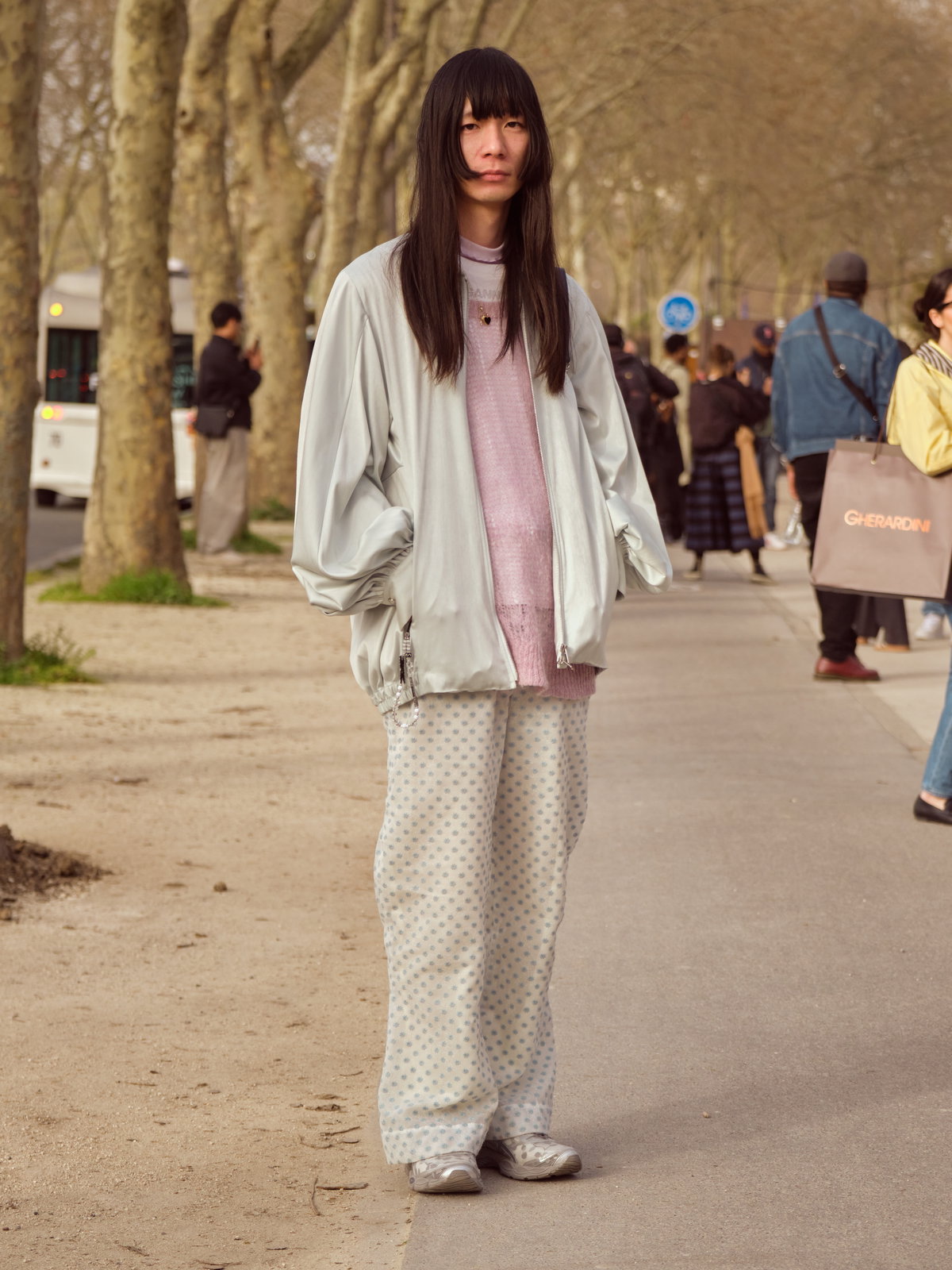 Hose mit Polka Dots