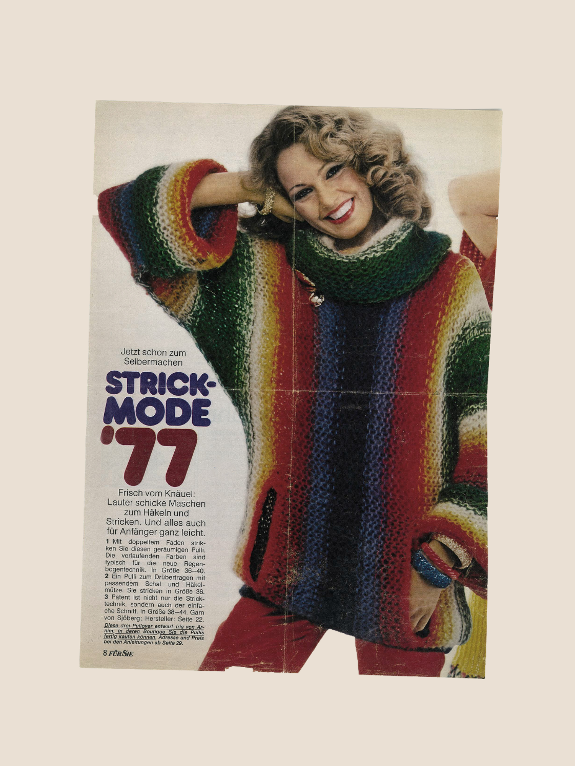 Der Regenbogenpullover von Iris von Arnim