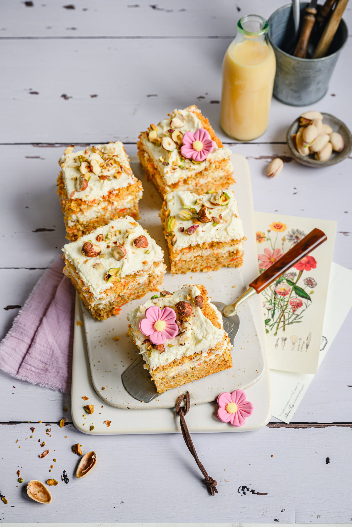 Karotten-Nusskuchen