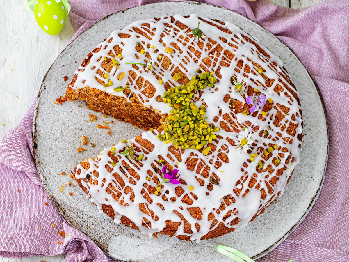 Veganer Carrot Cake