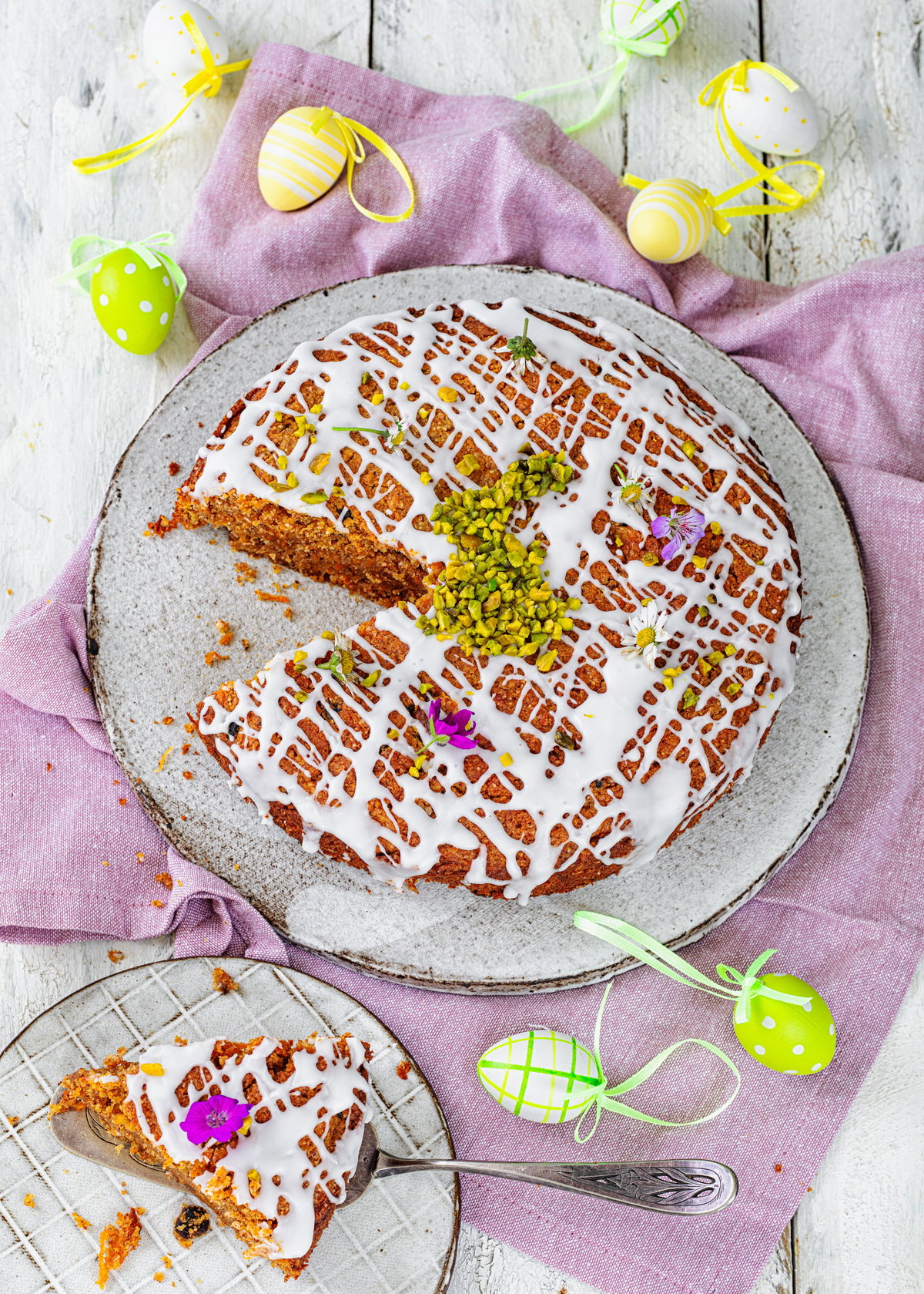 Veganer Carrot Cake