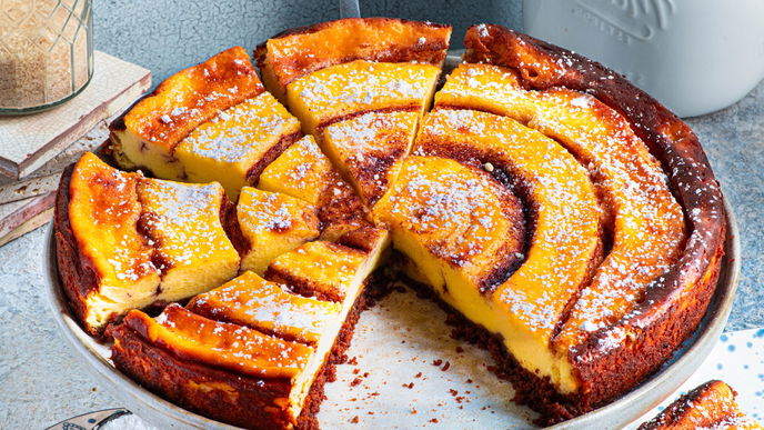 Zimt-Swirl-Cheesecake: Zimt-Liebe trifft auf absolute Cremigkeit