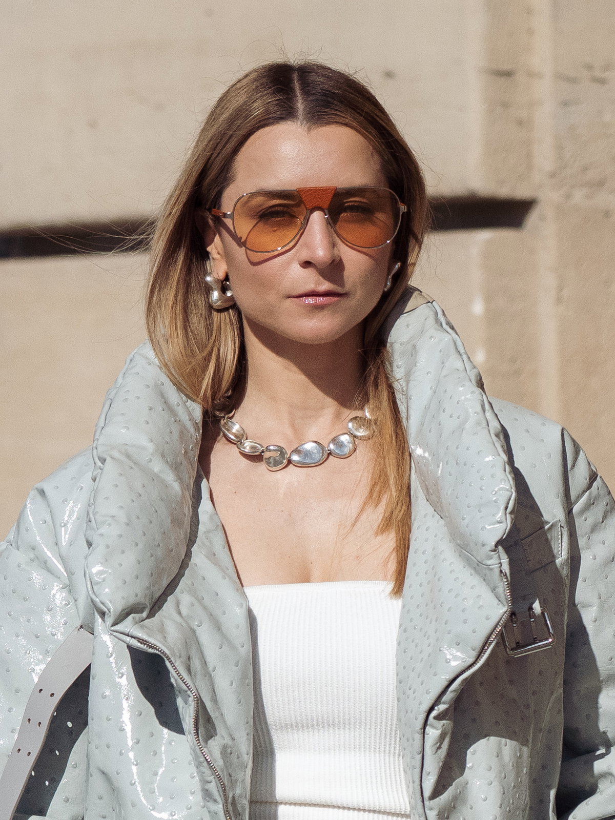 Asymmetrische Perlenkette