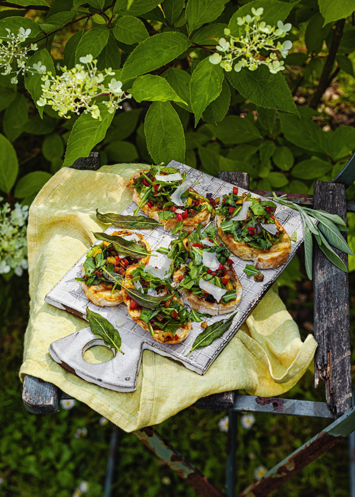 Bruschetta vom Grill