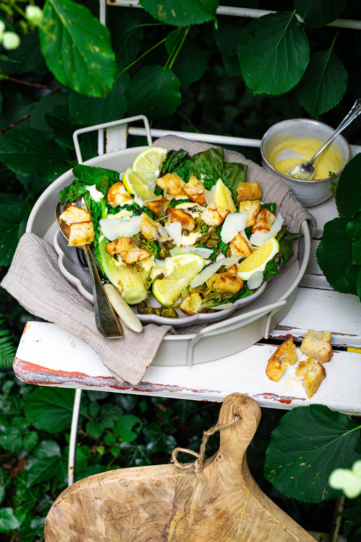 Gegrillter Caesars-Salat