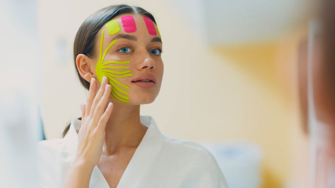 "Face Taping" über Nacht: Ein echtes Wunder gegen Zornesfalten oder nur gefährlicher Internet-Trend?