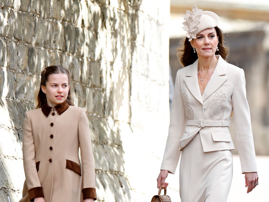 Kate Middleton und ihre Tochter im Partnerlook
