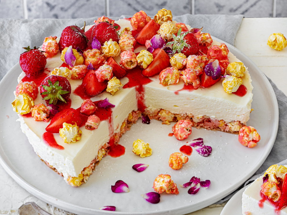 Popcorn-Torte