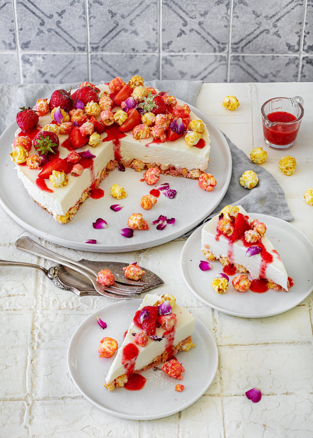 Popcorn-Torte