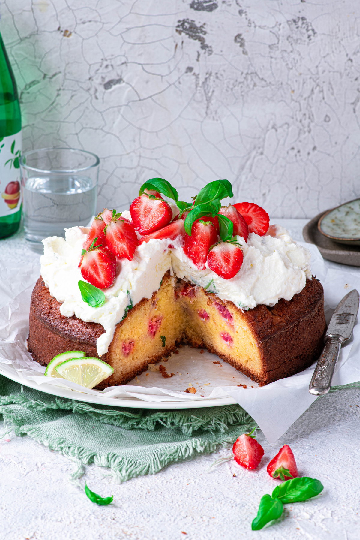 Erdbeer-Rührkuchen