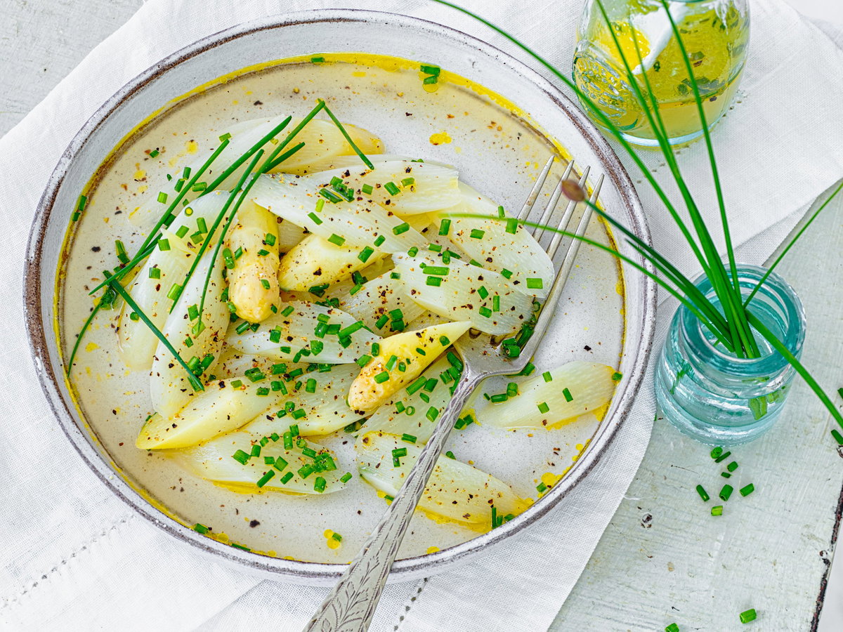 Fränkischer Spargelsalat