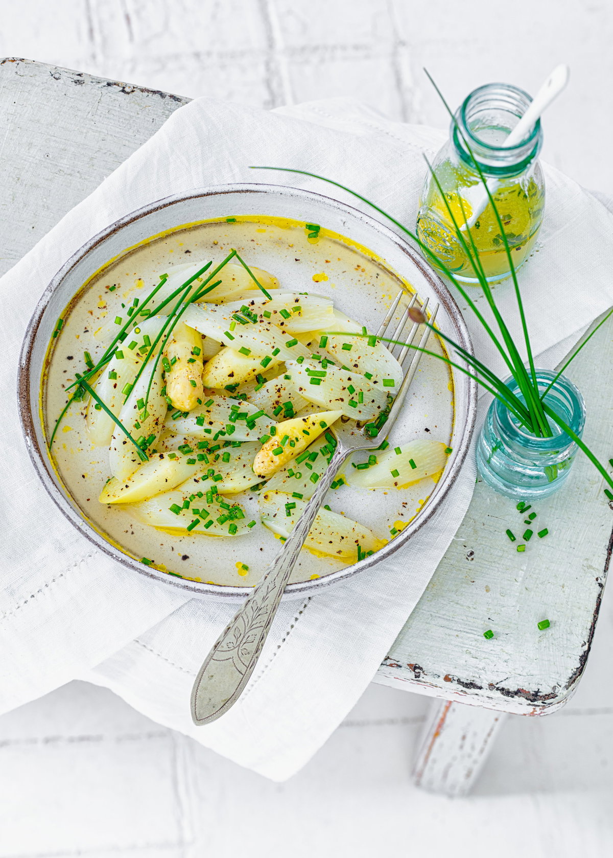 Fränkischer Spargelsalat