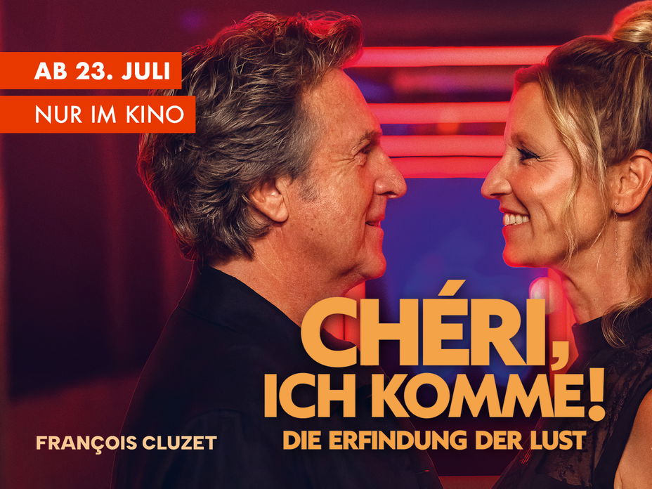 Gewinne Kinotickets zum Kinostart von CHÉRI, ICH KOMME! – DIE ERFINDUNG DER LUST