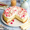 Nostalgie pur: Dieses einfache Rezept für Rhabarber-Apfel-Käsekuchen wird Sie begeistern