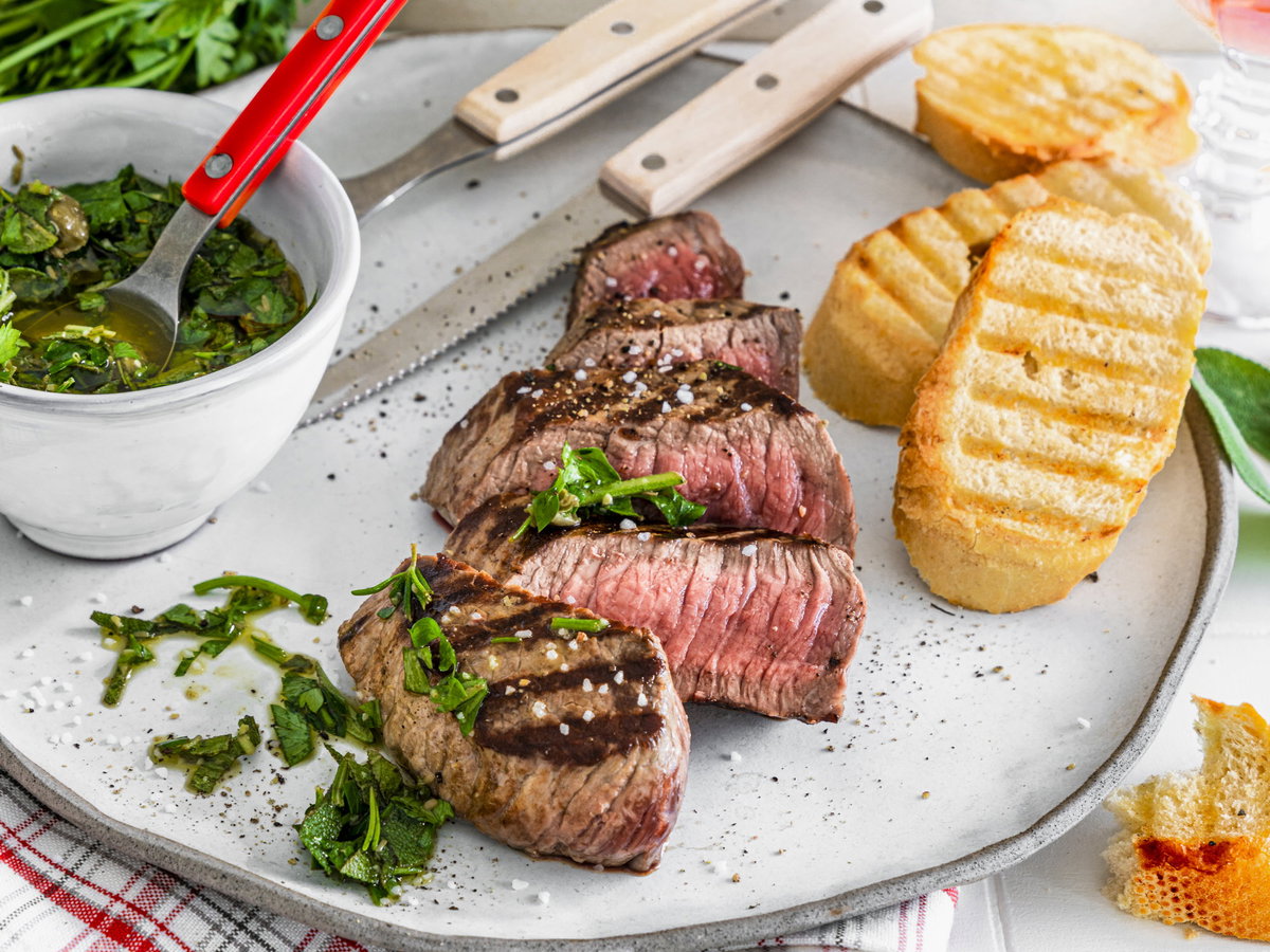 Rumpsteak vom Grill