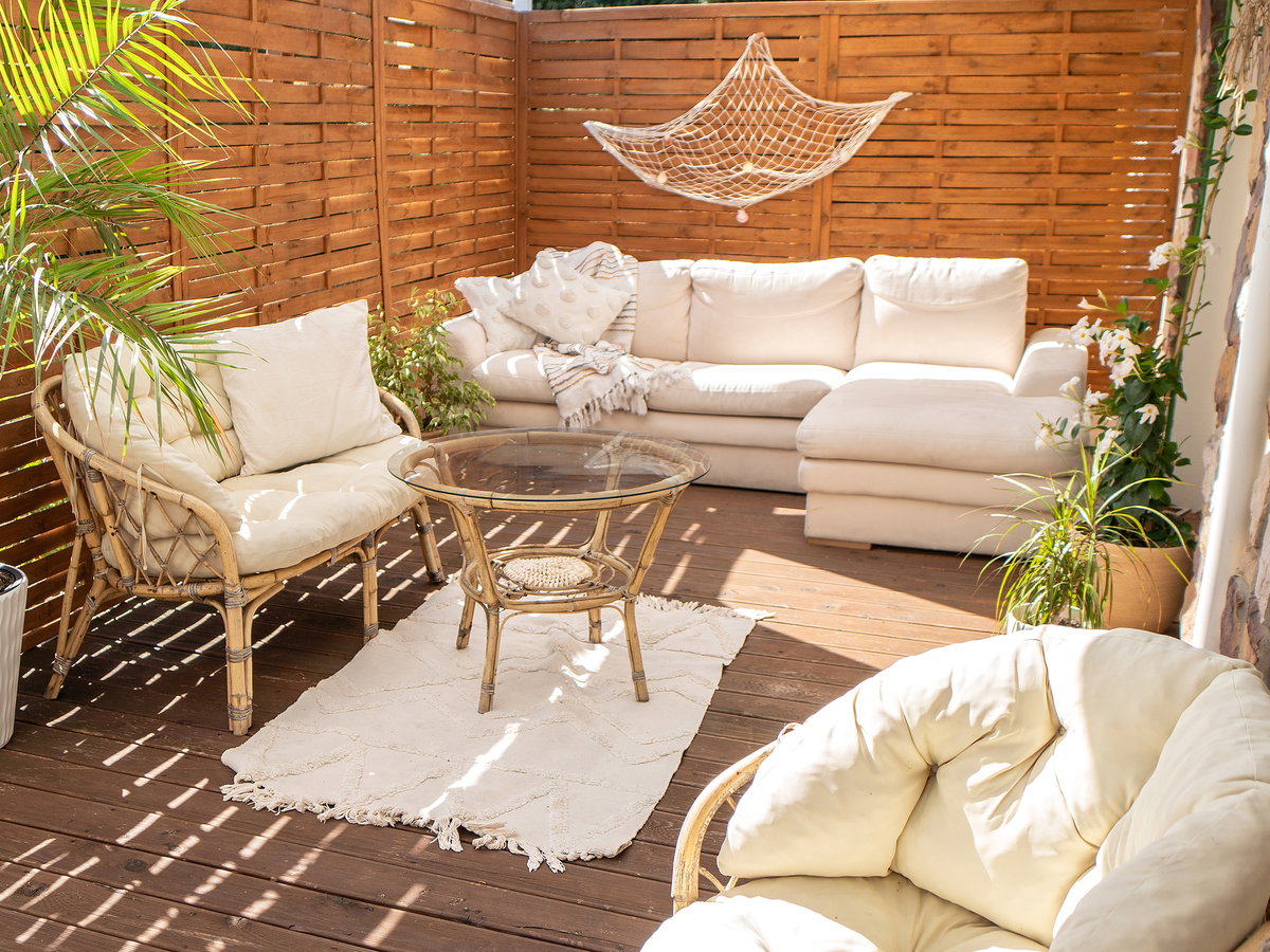 Boho-Stil Outdoor