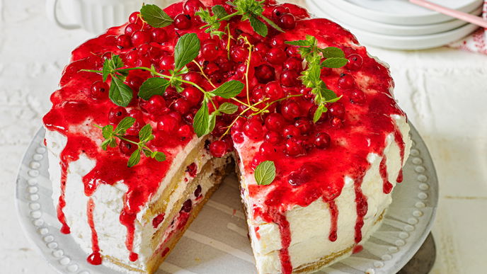 Veganer Sommertraum: So einfach backen Sie eine cremige Johannisbeer-Torte (das leckere Rezept)