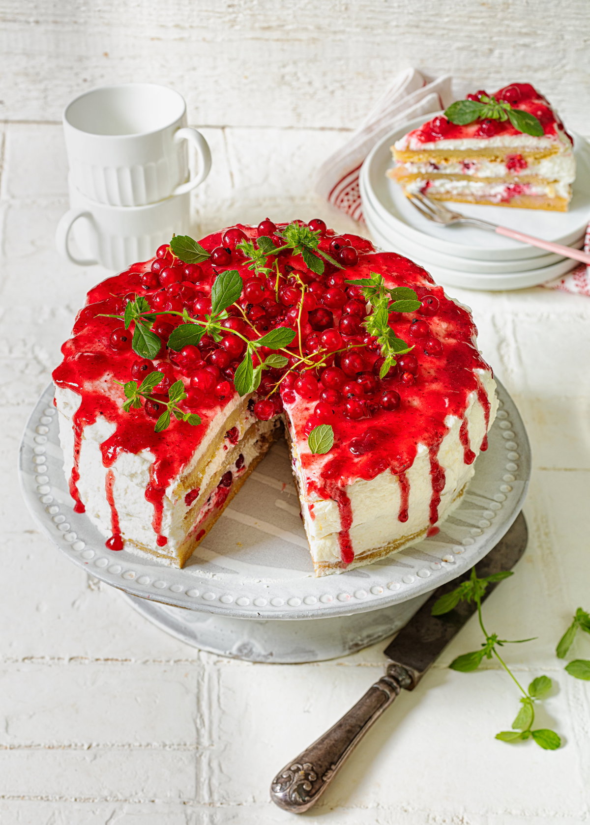 Johannisbeer-Torte