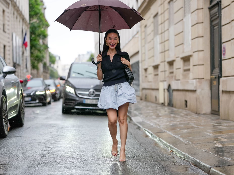 Outfits für den Sommerregen