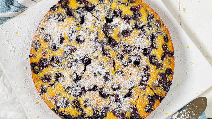 Glutenfreier Heidelbeerkuchen: Unser leckeres Kuchen-Rezept ganz ohne Mehl