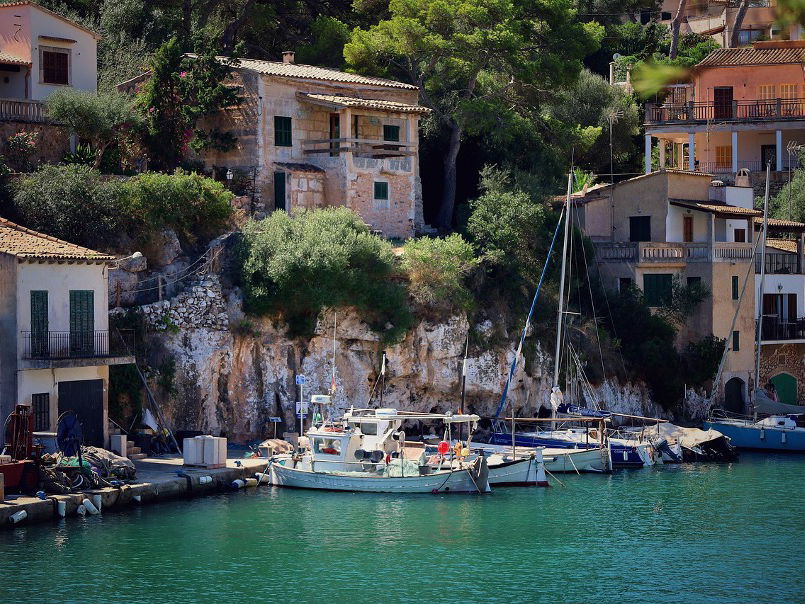 Eine schöne Bucht auf Mallorca
