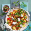 Das Auge isst mit: Unser schnelles Rezept für Kartoffel-Carpaccio mit Kräutercreme