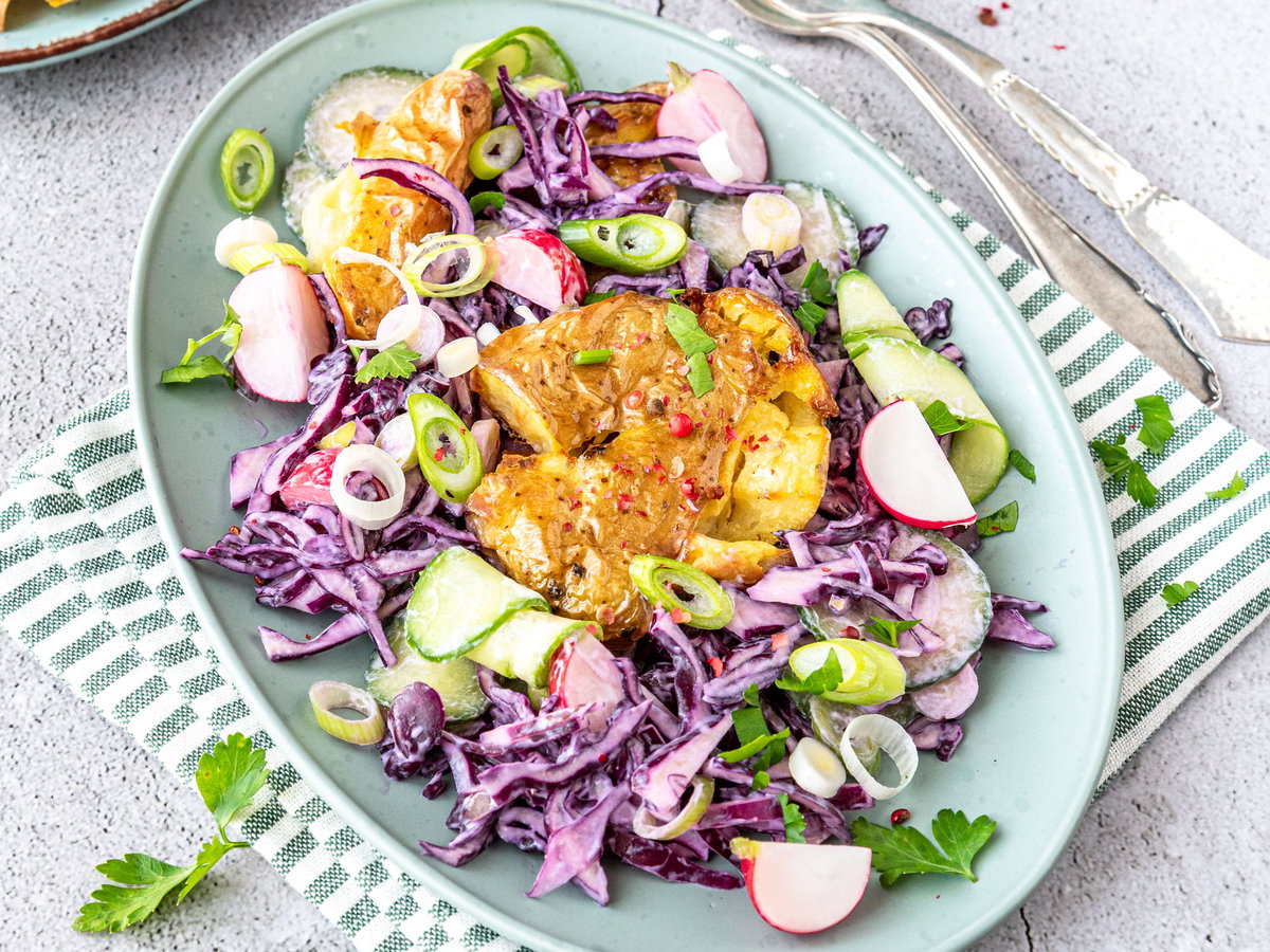 Smashed Potatoe Salad
