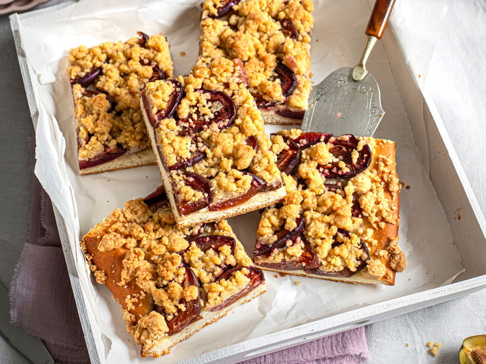 Zwetschgendatschi mit Zimt-Streuseln: Das beste Rezept vom Blech für den Spätsommer