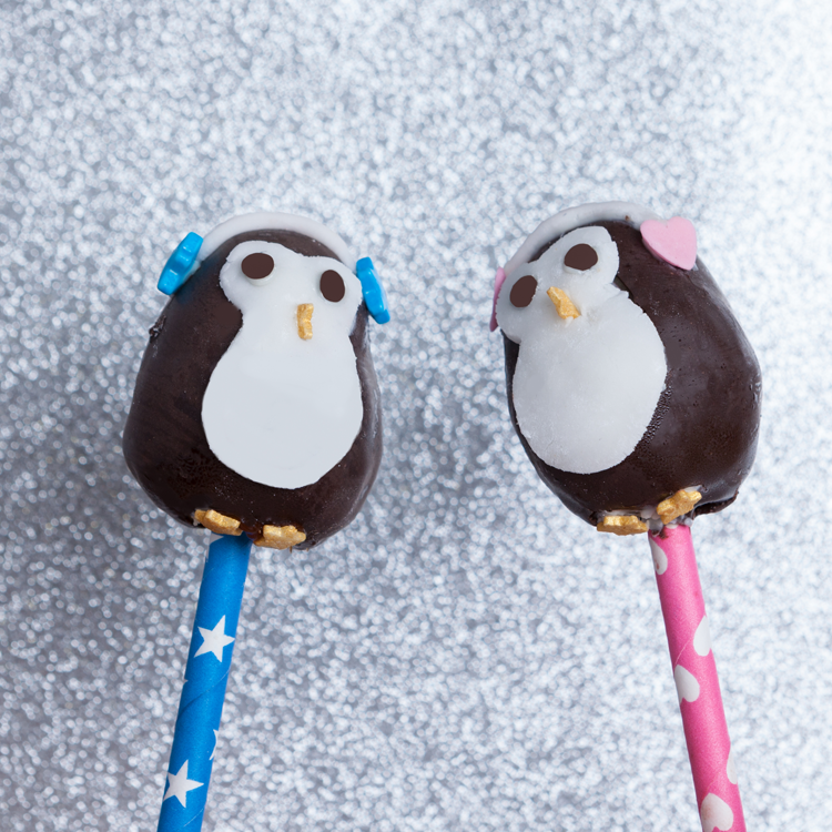 Rezept für Cake Pop Pinguine