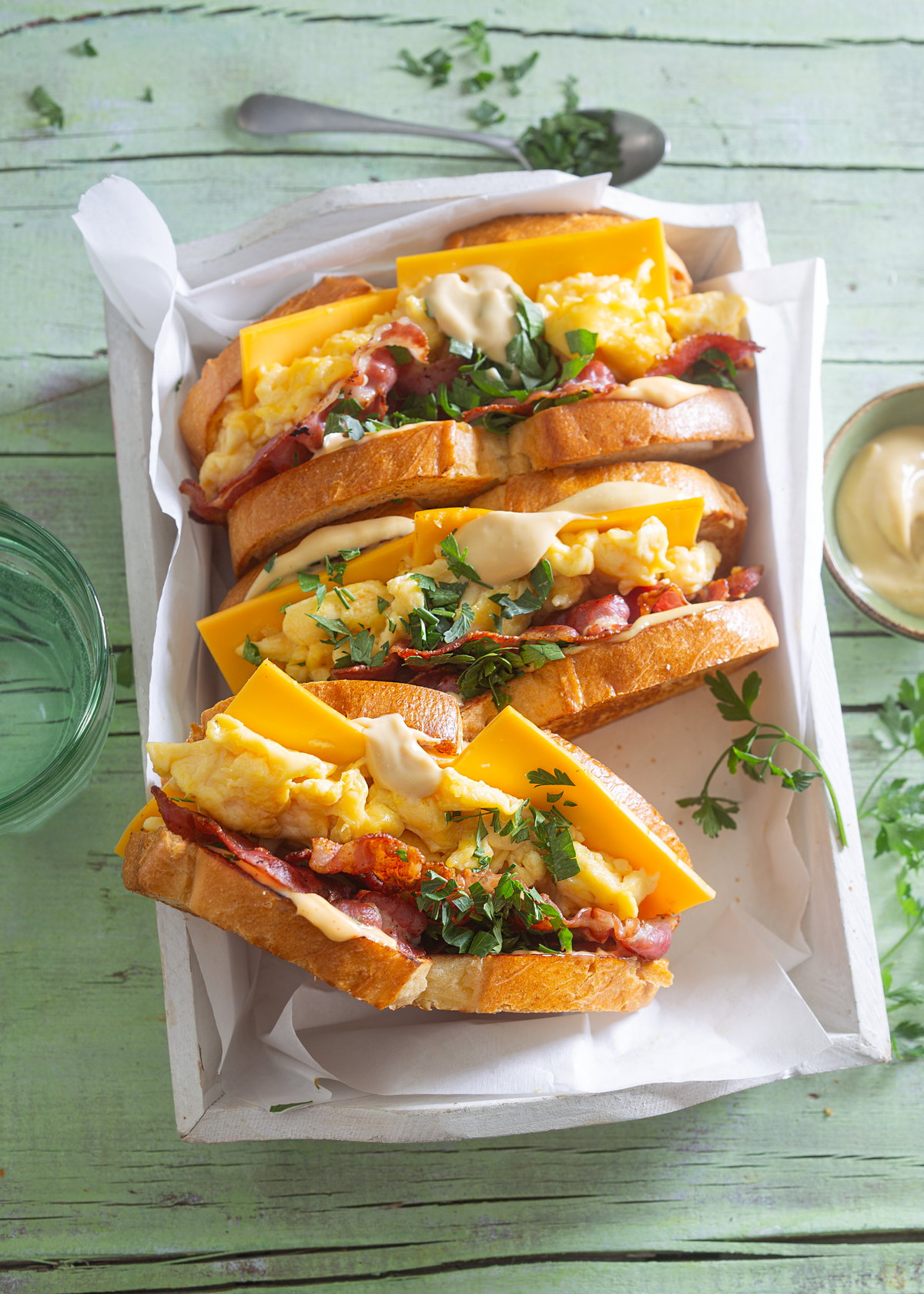 Egg Drop Sandwich
