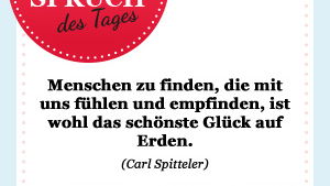 Spruch des Tages für den Januar