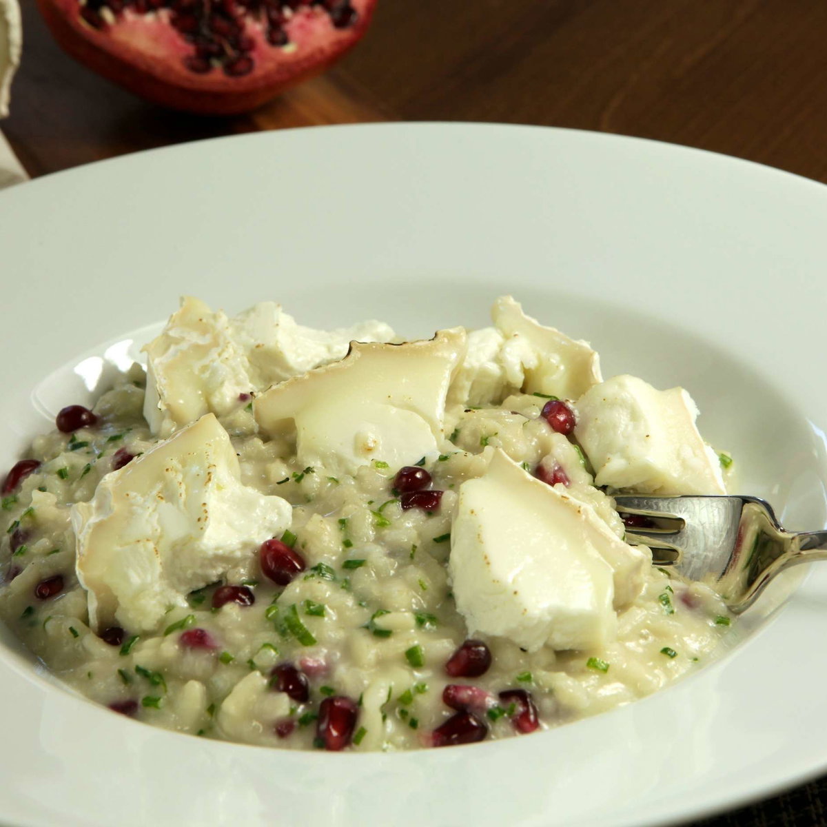 Risotto mit Granatapfel